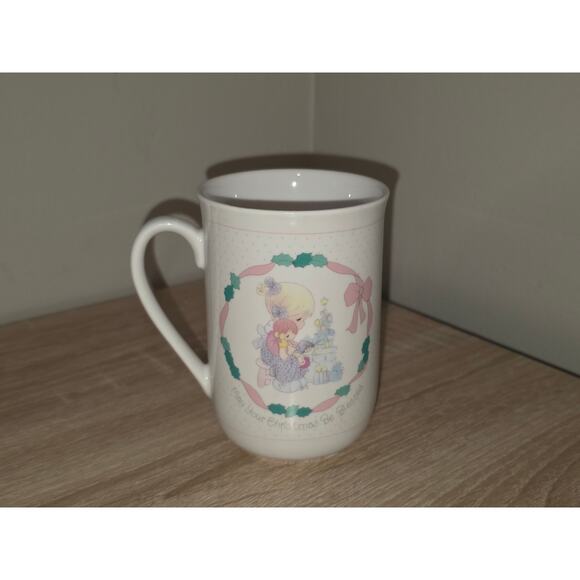 Vintage Precious Moments 1991 May Your Christmas Be Blessed Enesco Mug 515981/B - Picture 3 of 6